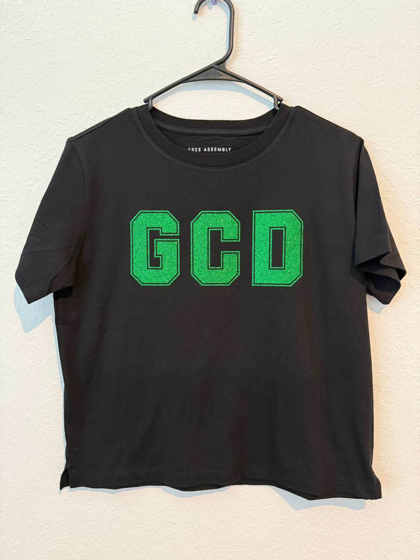 GCD Glitter Crop Top