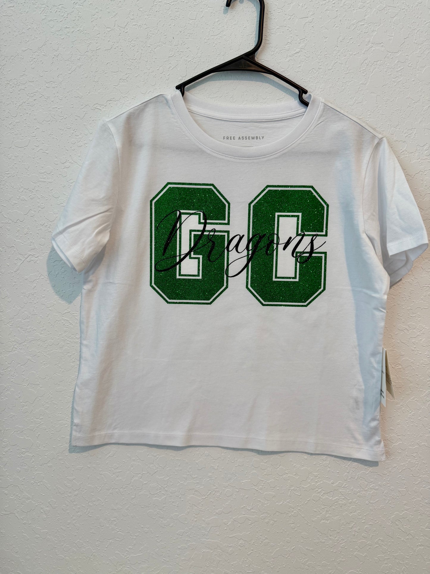 GC Dragons Glitter Crop Top
