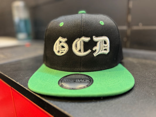 GCD Old English Style Snapback Hat